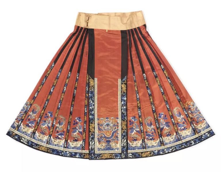 明制马面裙的由来、结构与完整演变